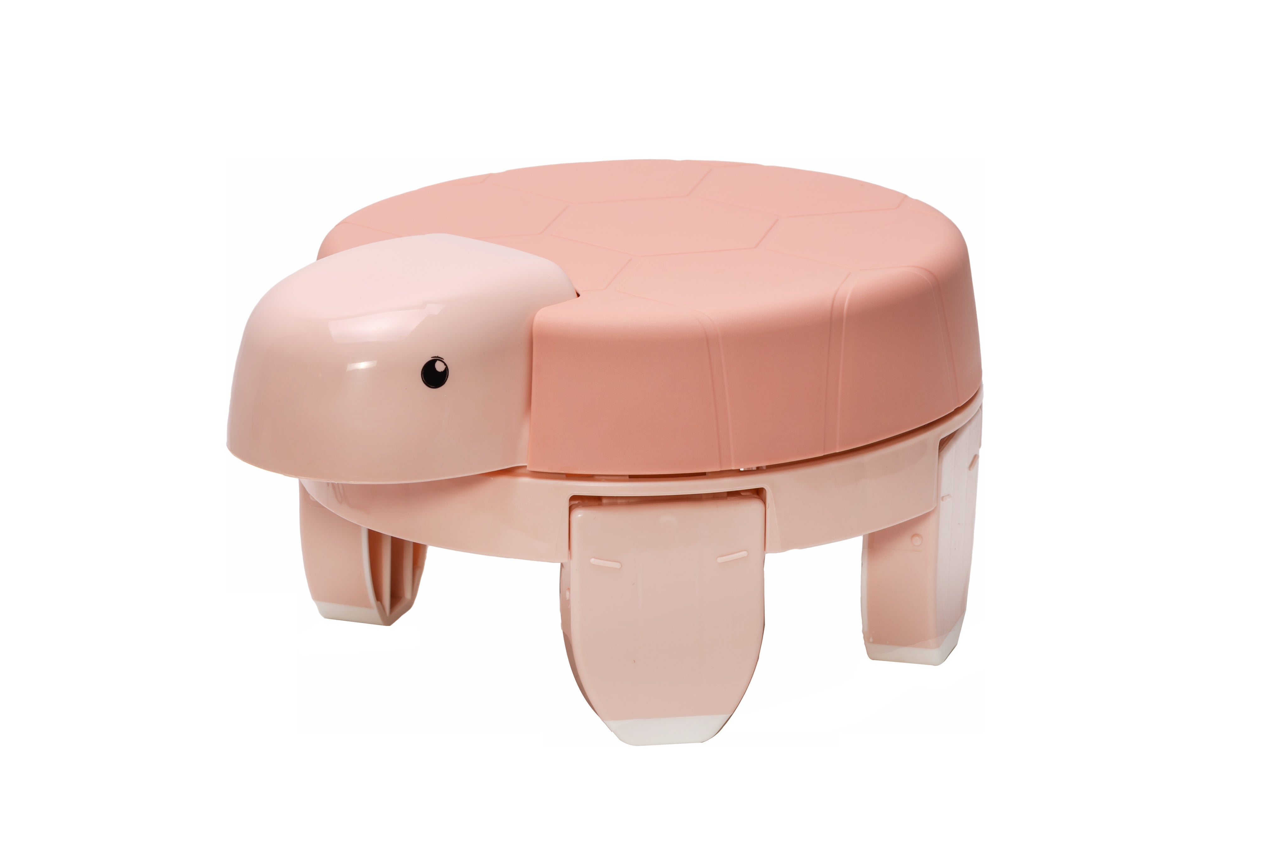 Adore Turtle 4 in 1 Potty Trainer with First Ever Bio Degradable Baby Potty Chair Liner  20 Bags - Pink