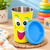 Adore Pro Numero Uno! The Character Printed Steel Tumbler 350mL - Smiley