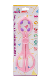 Adore Scissor Styled Anti-Slip Bottle and Teat Tong - Pink