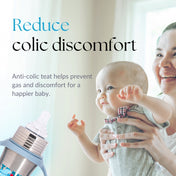 Adore Trion 3 in 1 Stainless Steel Sipper with Twin Handle 250ml- Blue Transport