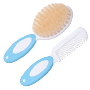 Adore NATURO- The Natural Soft Bristle Baby Brush & Comb Set - Blue