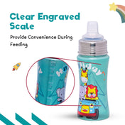 Adore Beta Printed Stainless Steel Spout Sipper - Holiday -250ml