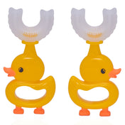 Adore Quack Quack U Shaped Chick Design Toothbrush 2-7 Years- Pack of 2
