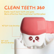 Adore Quack Quack U Shaped Chick Design Toothbrush 2-7 Years- Pack of 2