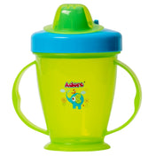 Adore Birdy Hard Spout Sipper cup with Twin Handle & Spill Proof Lid- 210ml - Green Blue