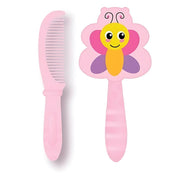 Adore Jungle Fun Baby Brush & Comb Set- Butterfly