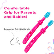Adore Toothsie 2 stage Baby Dental Care Kit - Pink