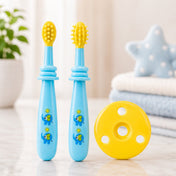 Adore Toothsie 2 stage Baby Dental Care Kit - Blue