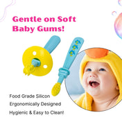 Adore Toothsie 2 stage Baby Dental Care Kit - Blue