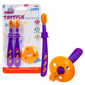 Adore Toothsie 2 stage Baby Dental Care Kit - Purple
