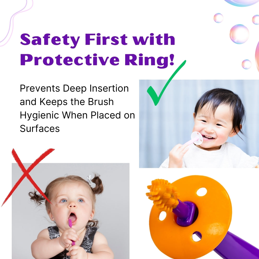 Adore Toothsie 2 stage Baby Dental Care Kit - Purple