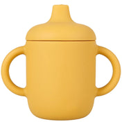 Adore Beast! The Silicon Spout Sipper with Twin Handle 180ml- Yellow