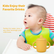 Adore Beast! The Silicon Spout Sipper with Twin Handle 180ml- Yellow