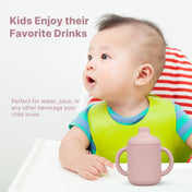 Adore Beast! The Silicon Spout Sipper with Twin Handle 180ml- Baby Pink