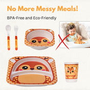 Adore Hey Ya! Bamboo Meal Sets - Pack of 5 accessories- Dear