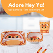 Adore Hey Ya! Bamboo Meal Sets - Pack of 5 accessories- Dear
