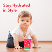 Adore Hey Ya! Bamboo Meal Sets - Pack of 5 accessories- Strawberry