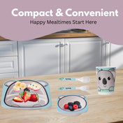 Adore Hey Ya! Bamboo Meal Sets - Pack of 5 accessories- Koala