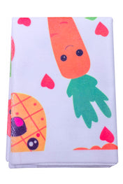 Adore Instadry Printed Baby Bed Protector- Fruits- 50*70cms- Fruits