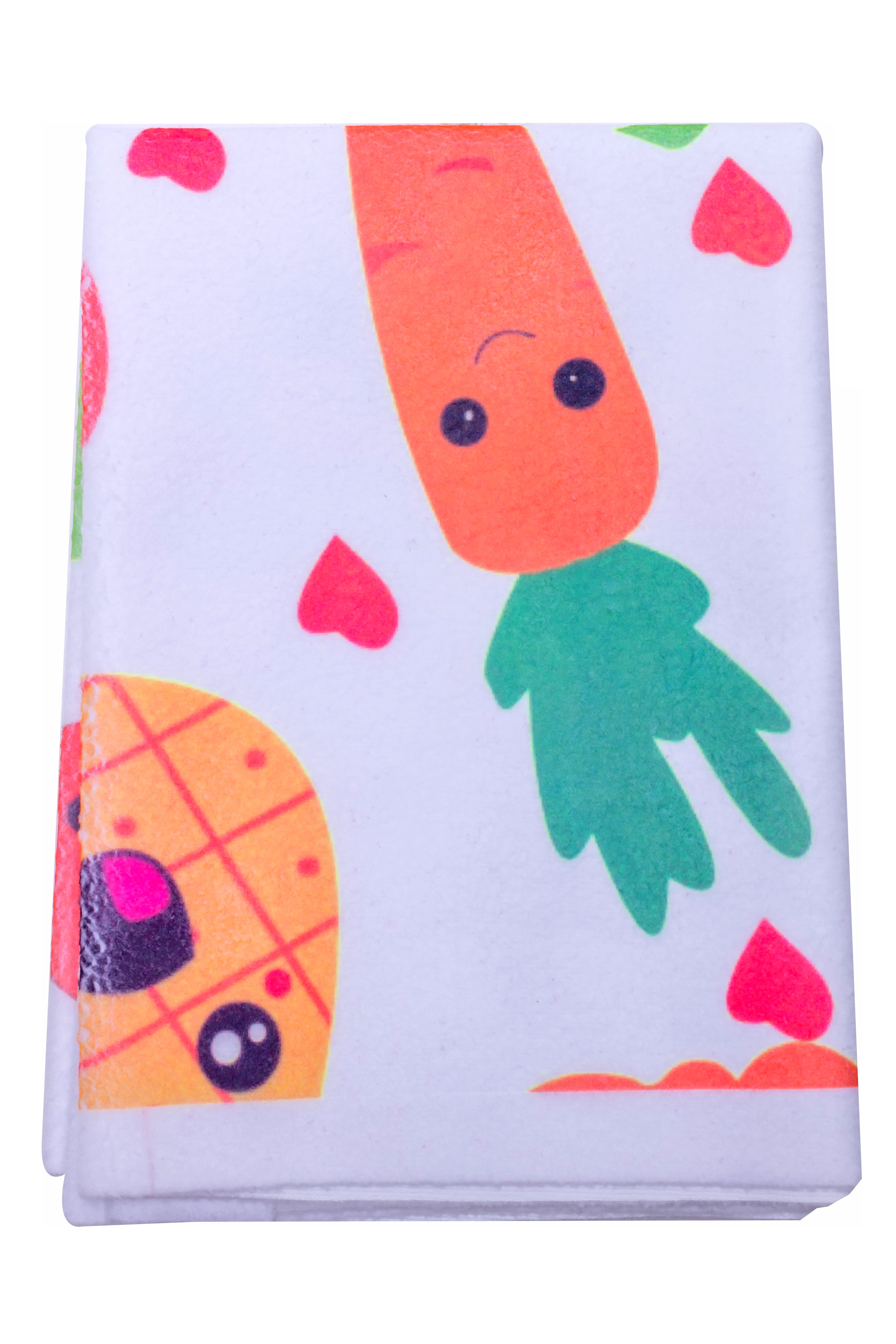 Adore Instadry Printed Baby Bed Protector- Fruits- 50*70cms- Fruits