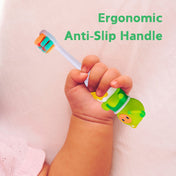 Adore Space Mission Nano Bristle Toothbrush 2-7 Years - Green