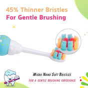 Adore Space Mission Nano Bristle Toothbrush 2-7 Years - Yellow