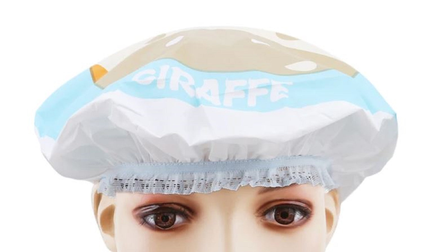 Adore Baby Kidzie Waterproof shower cap- Giraffe