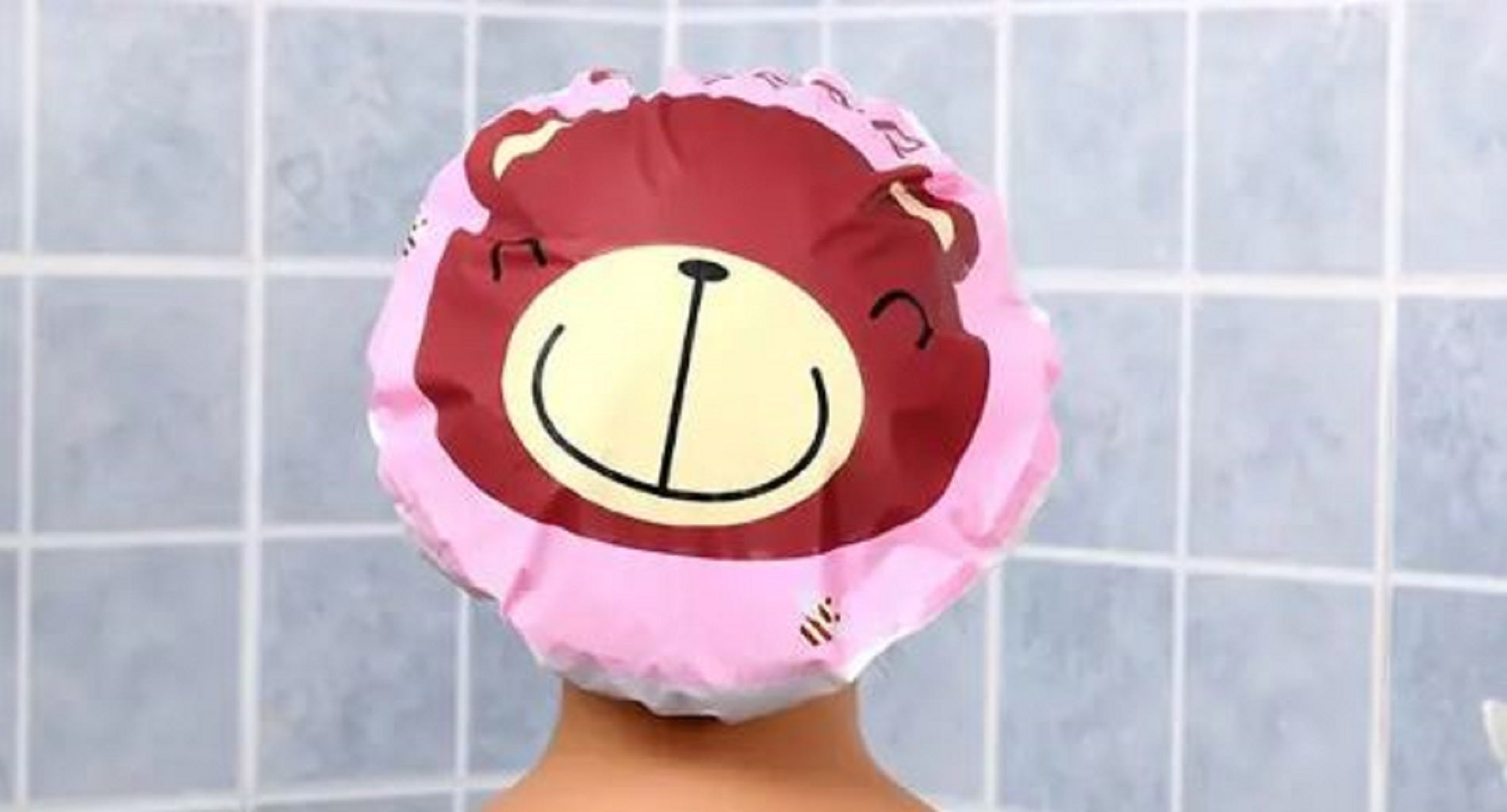 Adore Baby Kidzie Waterproof shower cap- Bear