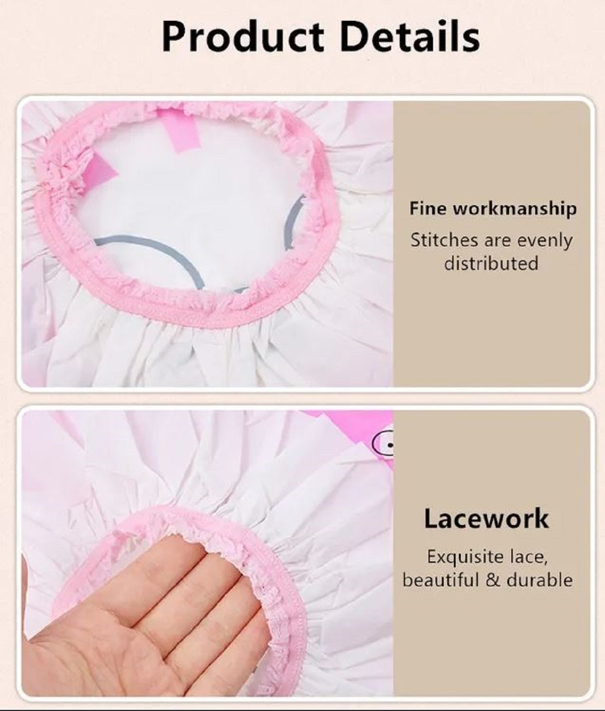 Adore Baby Kidzie Waterproof shower cap- Rabbito