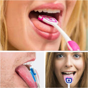 Adore ARGOT- The Premium Silicon Tongue Scrapper- Pack of 4