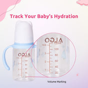 Adore ALGO Jr. Baby Silicon Soft Spout Sipper with Twin Handle- 125ml- Blue