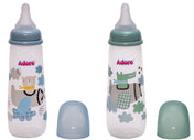 Adore Holland Narrow Neck Feeding Bottle 250ml- Pack of 2- Dual Combo- Green +Blue