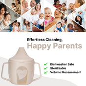 Adore BIJOU- The Mini Hard Spout Sipper/ Training Sippy Cup with Twin Handle - 150ml -white