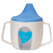 Adore BIJOU- The Mini Hard Spout Sipper/ Training Sippy Cup with Twin Handle - 150ml -Blue