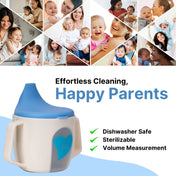 Adore BIJOU- The Mini Hard Spout Sipper/ Training Sippy Cup with Twin Handle - 150ml -Blue