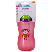 Adore Swipey Twist to Sip Straw Sipper 270ml - Pink