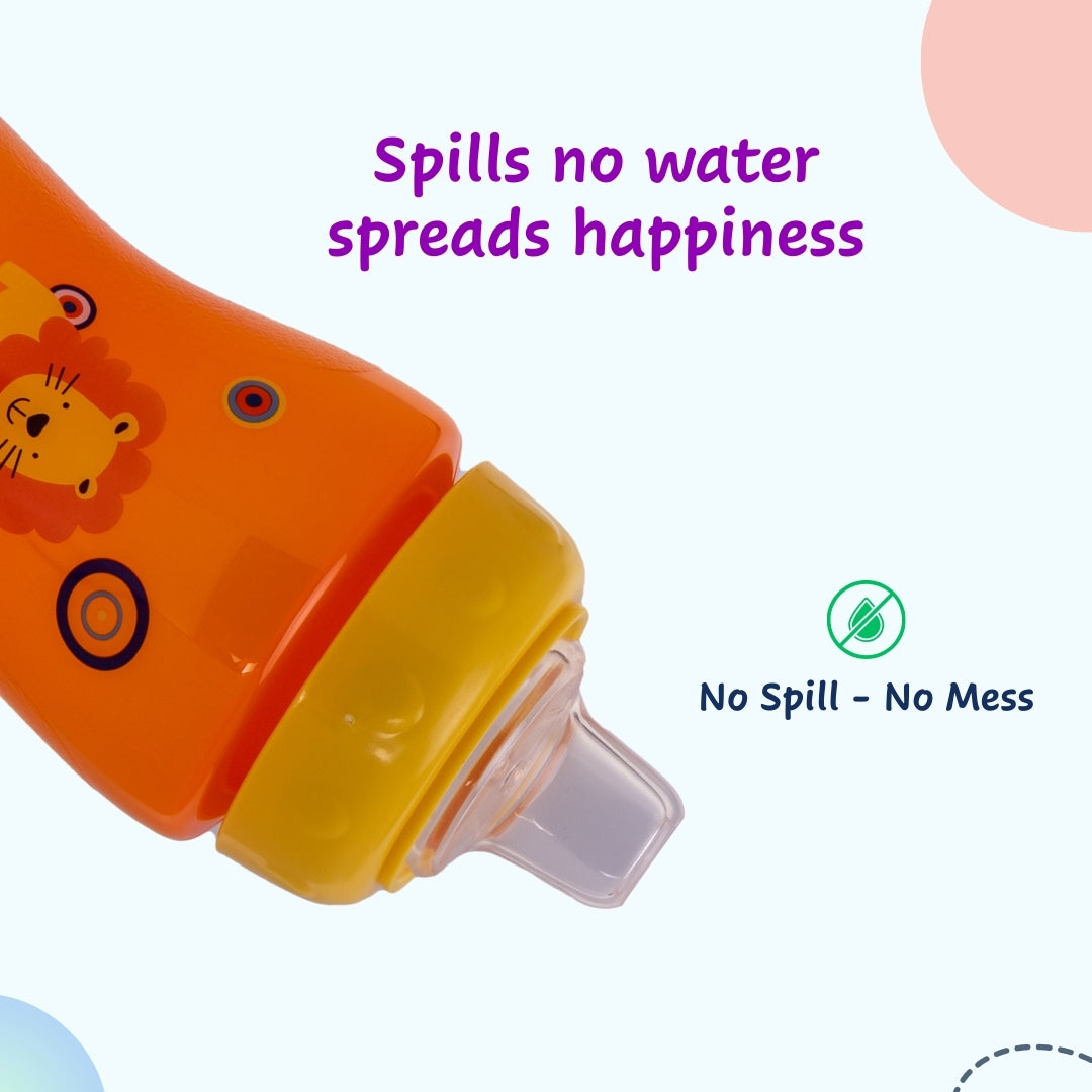 Adore Spouty Soft Spout Sipper with Hood 270ml- Orange