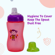 Adore Spouty Soft Spout Sipper with Hood 270ml- Pink