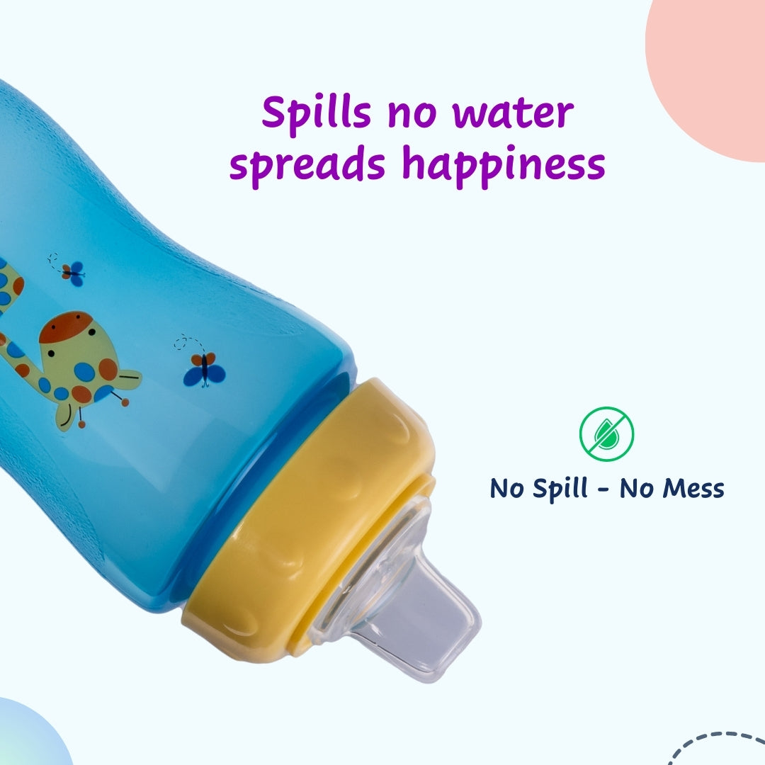 Adore Spouty Soft Spout Sipper with Hood 270ml- Blue