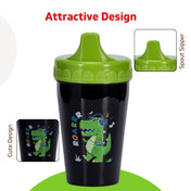 Adore Advanced Sippo- The Spill Proof Spout Sipper 270ml - Black