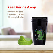 Adore Advanced Sippo- The Spill Proof Spout Sipper 270ml - Black