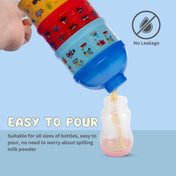 Adore Howdy- The 3 Layered Spill Proof Milk Powder Container - Blue- 120ml