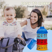 Adore Howdy- The 3 Layered Spill Proof Milk Powder Container - Blue- 120ml