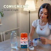 Adore Howdy- The 3 Layered Spill Proof Milk Powder Container - Brown- 120ml