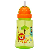 Adore Skoozy Sports Straw Sipper with Retractable Head - 250ml- Green