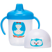 Adore SPINHX Duck Bill/ Hard Spout Sipper with Twin Handle & Hygiene Cap- 250ml- Blue