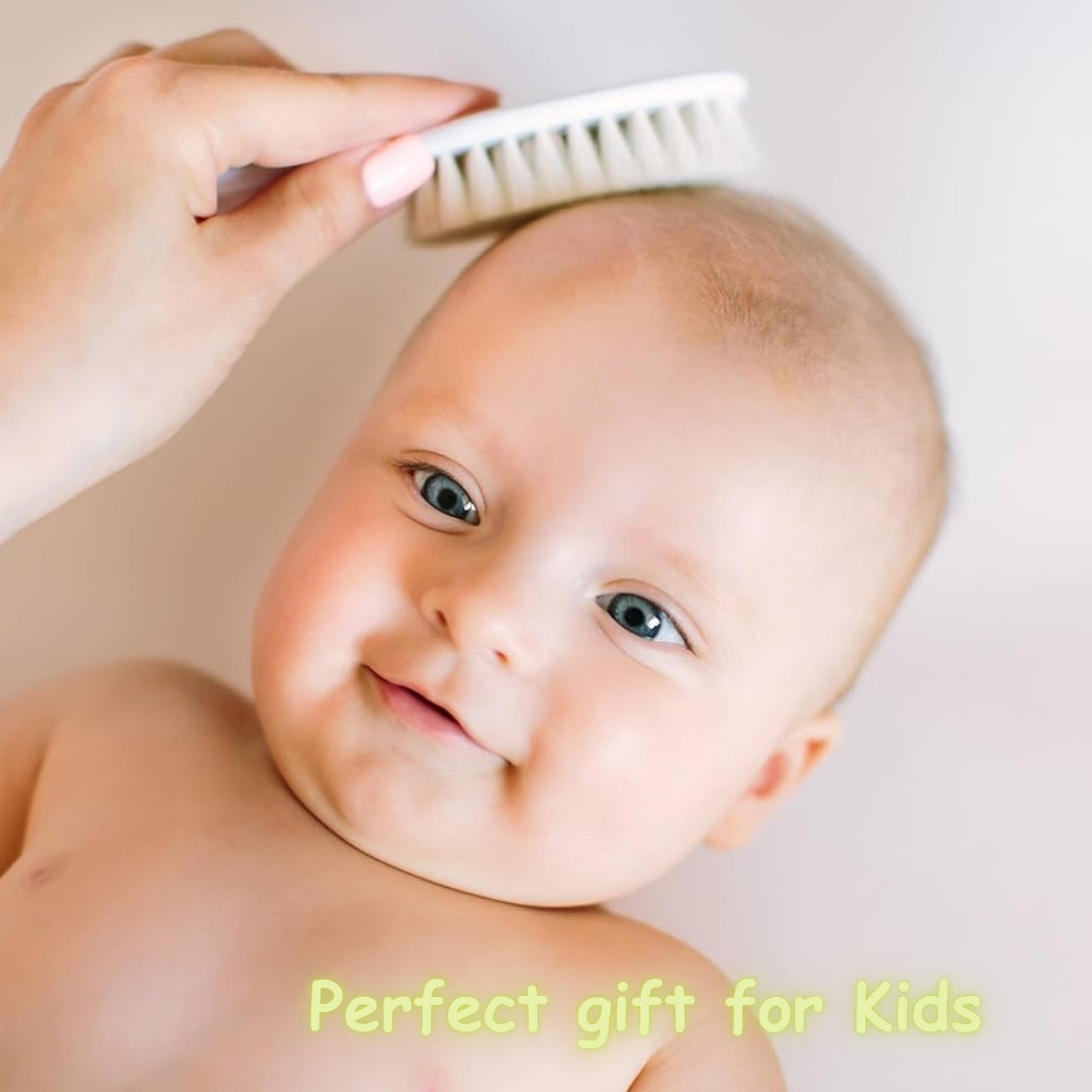 Adore Smarty Baby Hair Brush & Comb Set- Blue Bear