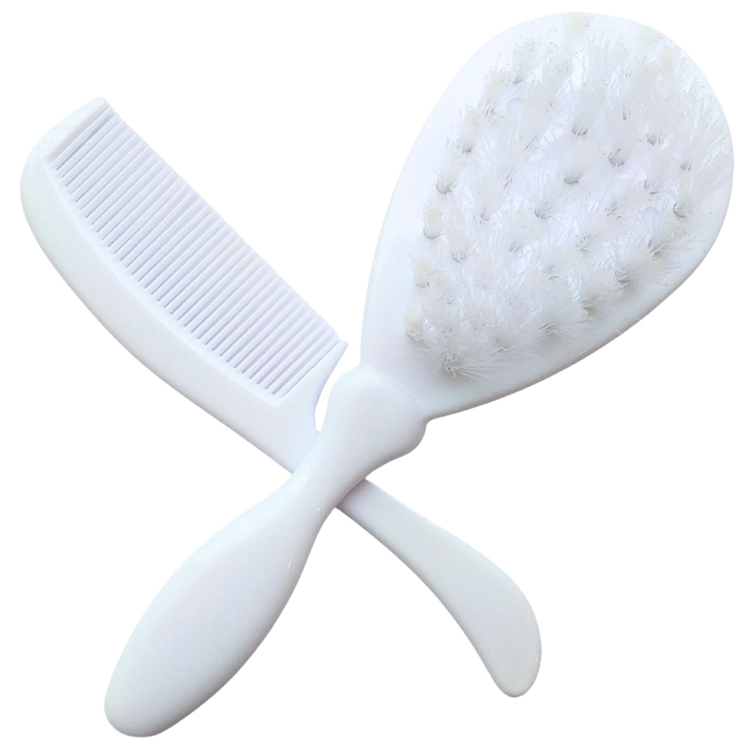 Adore Smarty Baby Hair Brush & Comb Set- Pink Elephant