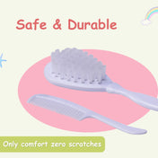 Adore Smarty Baby Hair Brush & Comb Set- Green Turtle