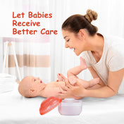 Adore Wokey! The Twist to Open Powder Puff Case set- Orange